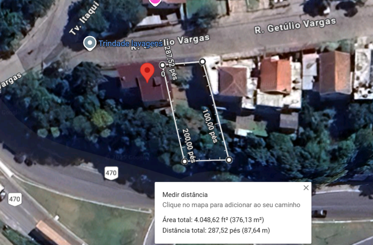 TERRENO COM ÁREA DE 360m² EM BENTO GONÇALVES