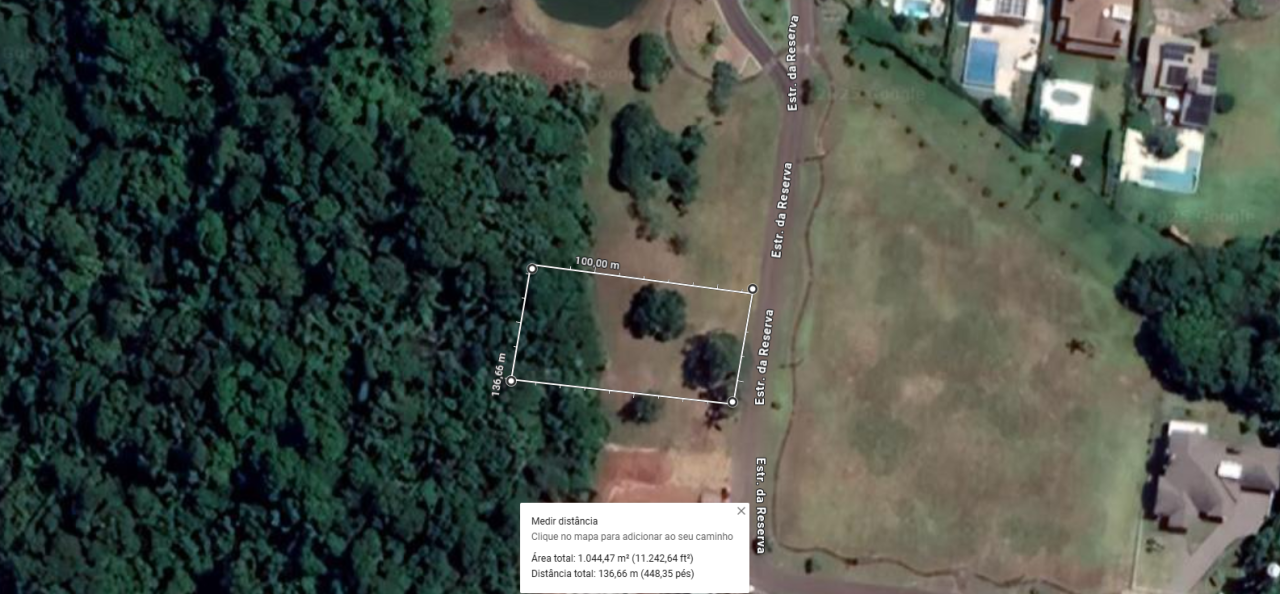 LOTE 10 DO CONDOMÍNIO RESERVA NATURAL DO CAÍ