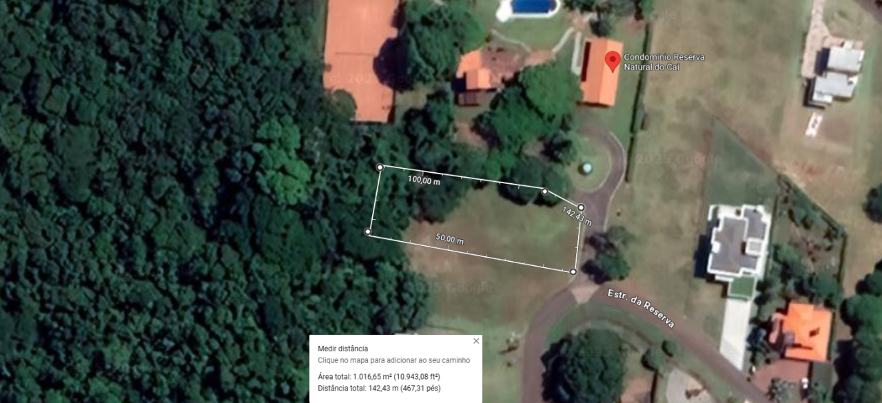 LOTE 14 DO CONDOMÍNIO RESERVA NATURAL DO CAÍ,