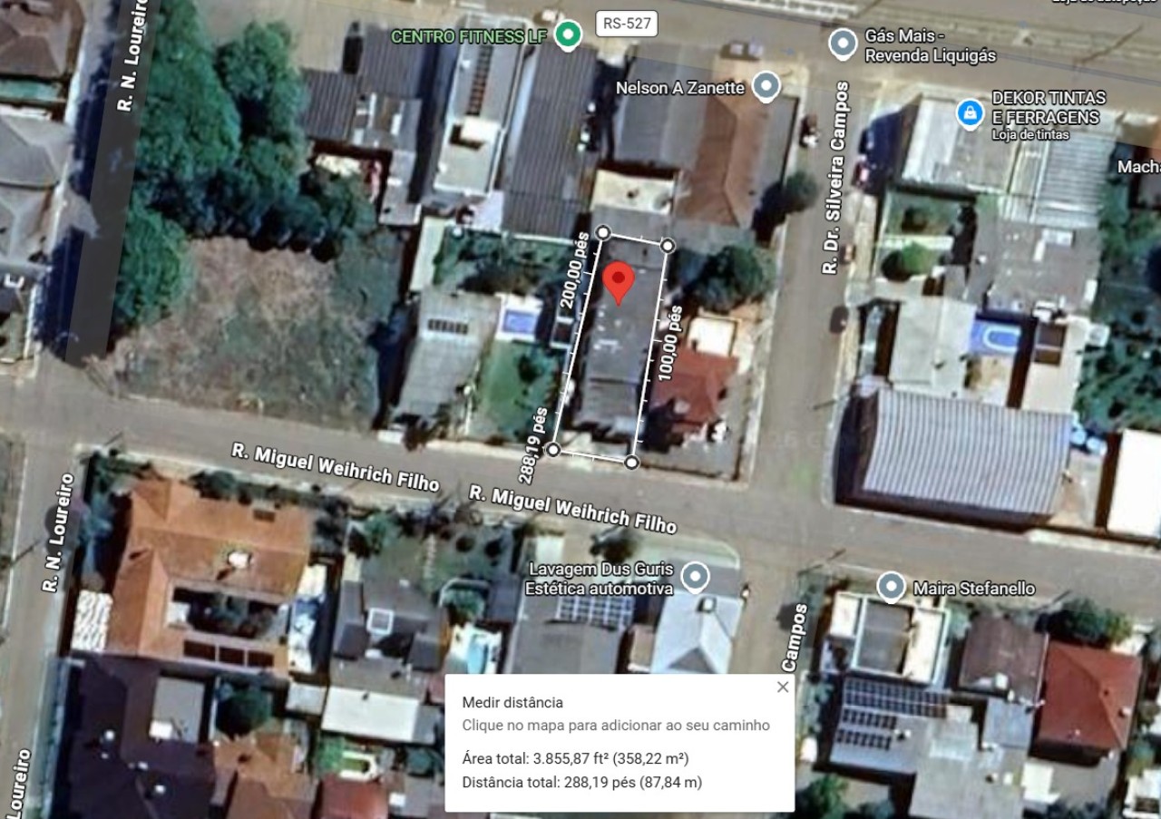 TERRENO COM 367,32m² COM UMA CASA EM JULIO DE CASTILHOS/RS [DESOCUPADO]