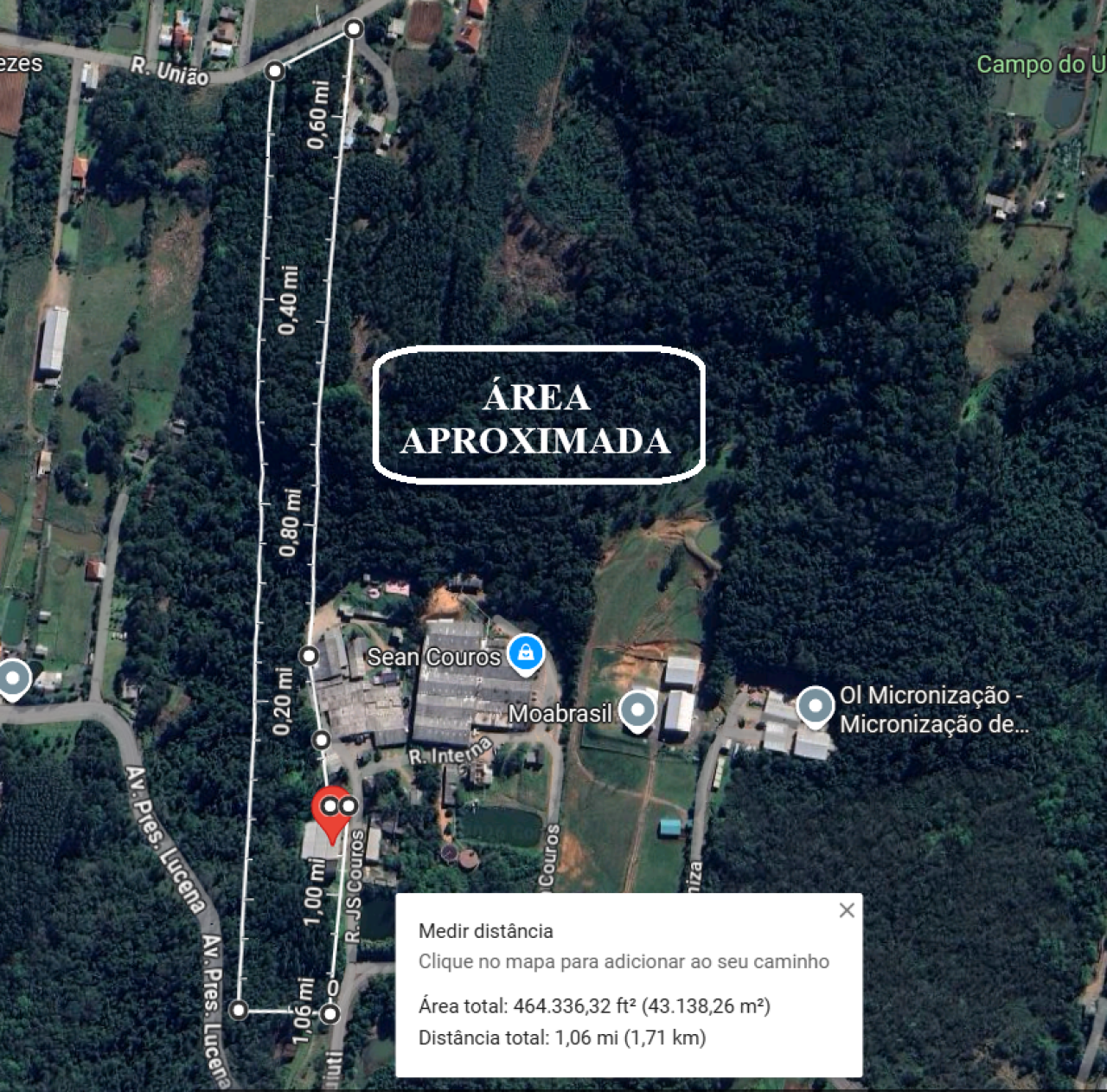 COMPLEXO INDUSTRIAL COM ÁREA DE 44.574,65m² EM IVOTI/RS