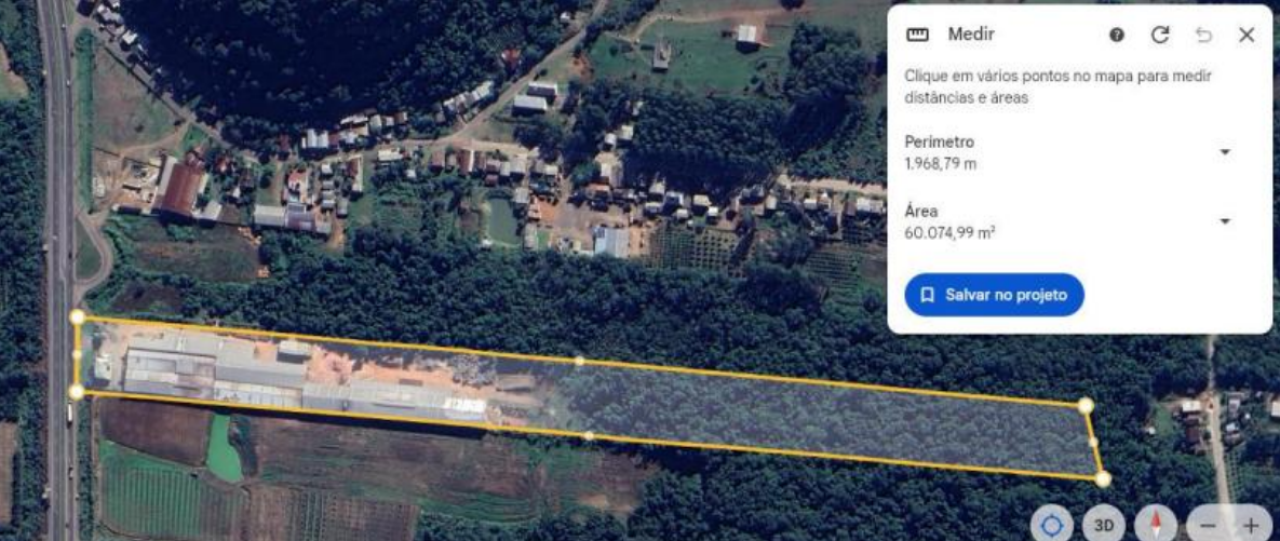 TERRENO COM 6.1 HECTARES, 4 GALPÕES INDUSTRIAIS E UMA CASA NÃO AVERBADOS EM BOM PRINCÍPIO/RS [DESOCUPADO]