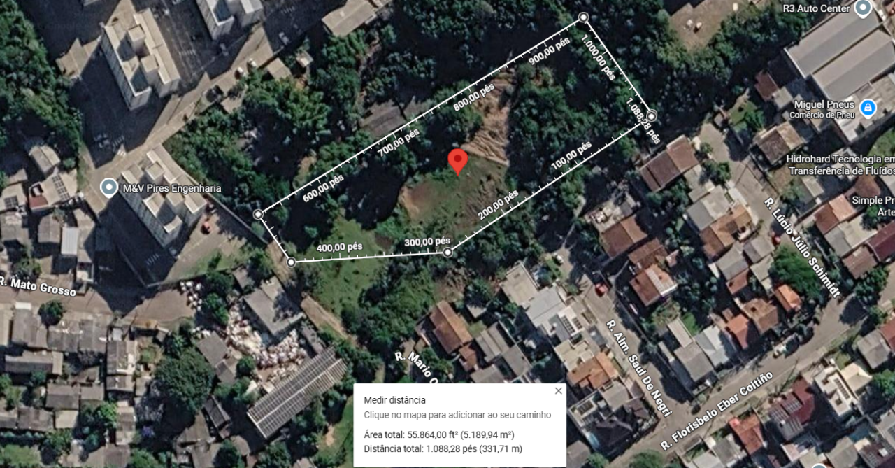 TERRENO DE 5.299M² EM NOVO HAMBURGO/RS