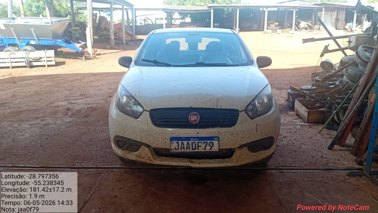 FIAT SIENA EM ITACURUBI/RS – PLACA JAA0F79